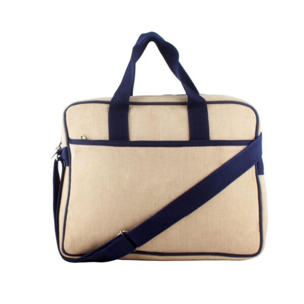 canvas laptop bag with madhuvani prient