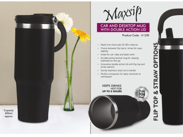 Maxsip Car and Desktop Mug