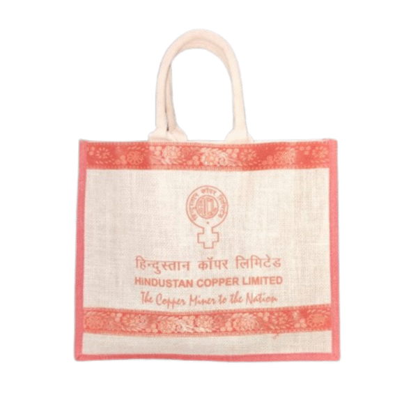Jute Bag Banarsi Gota Both Side With Printing