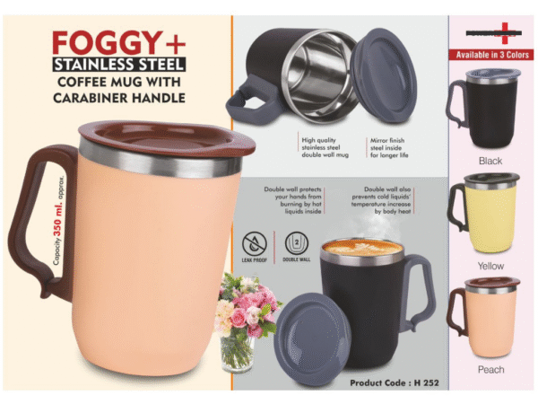 Foggy+ Stainless Steel Coffee Mug