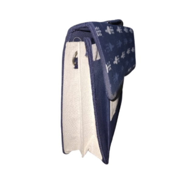 jute file bag with madhuvani bag