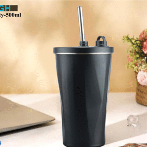 500ml stylish black tumbler