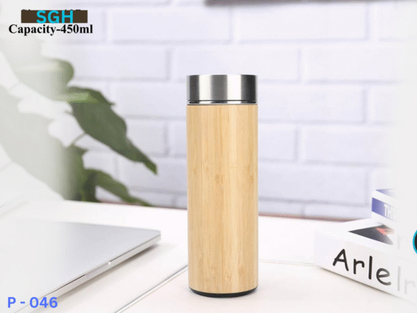 450ml bamboo flask