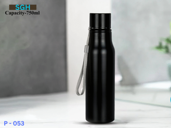 500ml matte black stainless steel tumble