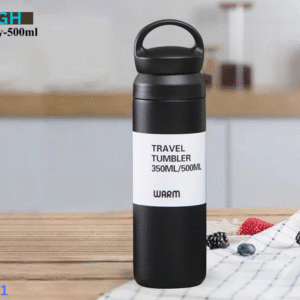 Travel tumbler with carry loop