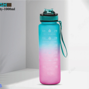 gradient water bottle