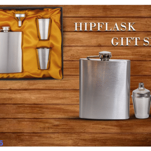 Hip Flask Gift Set