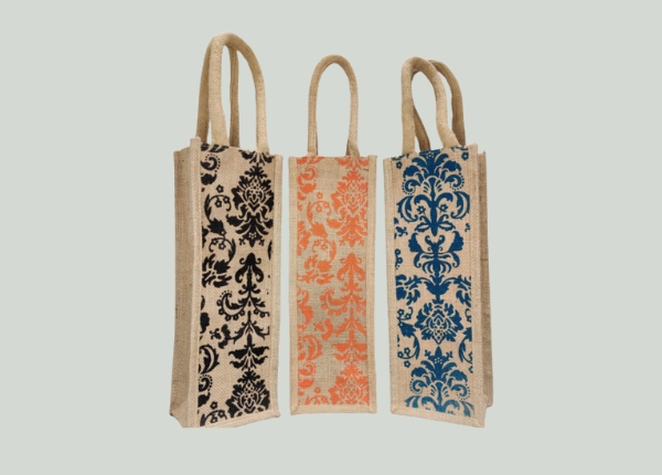 bottle jute bags