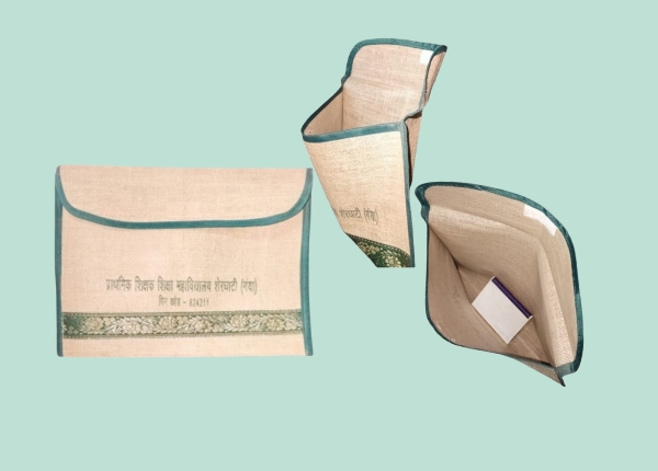 file folder jute bag