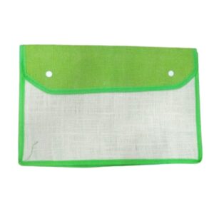 premium jute file folder | eco friendly office document holder